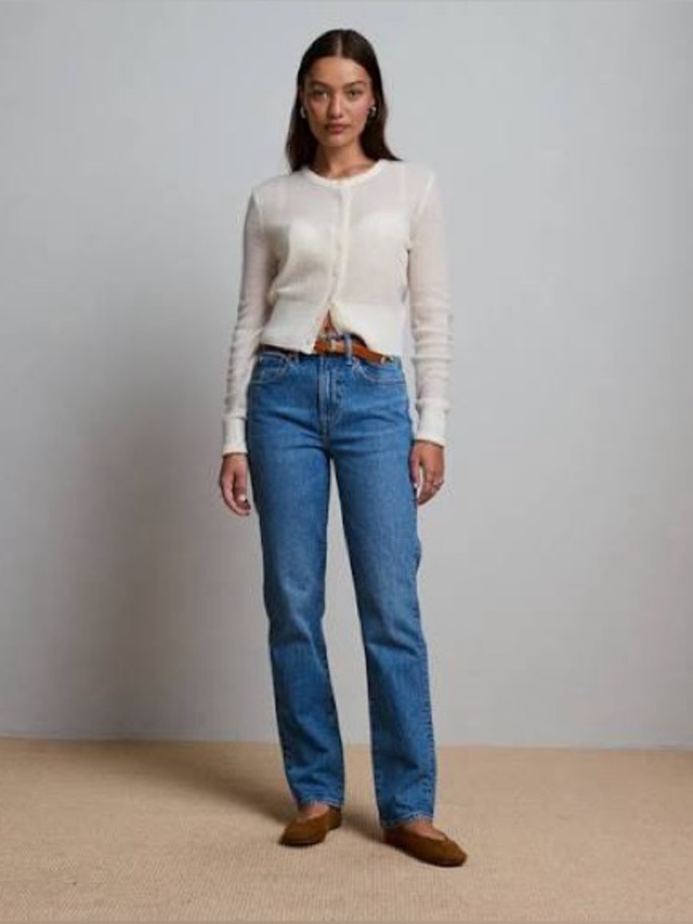 Like New AE77 Premium Vintage straight Jean